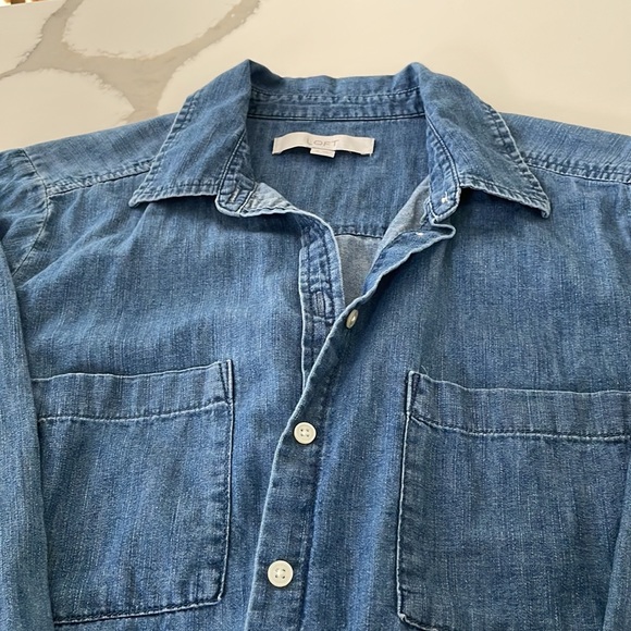 LOFT chambray shirt - Picture 3 of 5